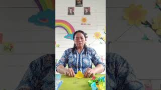 Membuat lima jenis lipatan dari kertas origami [upl. by Amada]