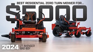 5000 Residential Zero Turn Mower 2024  Bad Boy ZT Avenger [upl. by Ibocaj879]