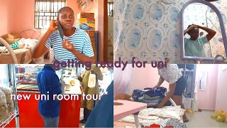 get ready for university with menew uni room tourback to school vlog 2021 resumption vlog nigeria [upl. by Celio]