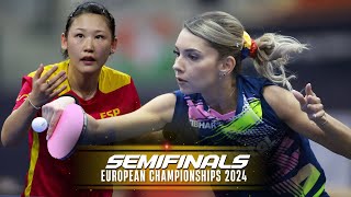 FULL MATCH  Bernadette Szocs vs Maria Xiao  2024 European Championships Semifinals [upl. by Rauscher]