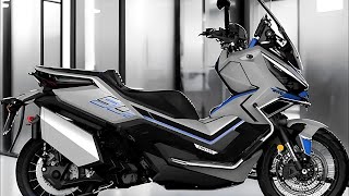 2024 New ADV Inspired 500cc Scooter looks very Cool  Zontes 501G Review [upl. by Ivy]