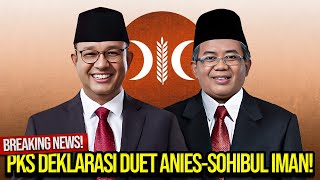 🔴LIVE BREAKING NEWS PKS DEKLARASI DUET ANIESSOHIBUL IMAN [upl. by Gibbie]