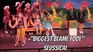 Biggest Blame Fool  Seussical Jr  Applause Musical Theater [upl. by Akimik]