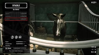 RDR2 MAKE YOURSELF A 1000 HORSE WITHOUT MONEY 2 MIN [upl. by Jariv]