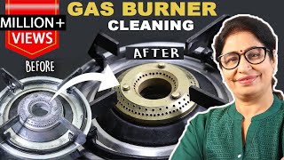 सिर्फ 8 रूपए के Eno से गैस साफ़ करें मिनटों मे  Gas Burner Cleaning Tips  Diwali Cleaning Hacks [upl. by Adamis206]