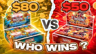 EPIC YuGiOh Booster Box Battle Which is Better [upl. by Alyak835]