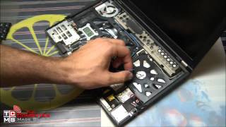 How to Install a mSATA SSD drive in a laptop X220 [upl. by Sualkcin]