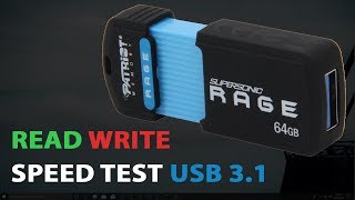 SPEED TEST Patriot RAGE XT Supersonic 64GB Max WRITEREAD [upl. by Roch]