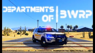 Departments Of BWRP  FiveM Promotional Video [upl. by Nightingale]