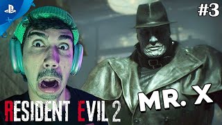 Mr X The Worst Roommate Ever ✧ RESIDENT EVIL 2 REMAKE ✧ Part 3 PS5 Playthrough [upl. by Stoecker74]