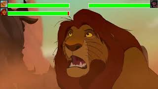 The Lion King 1994  Wildebeest Stampede with healthbars [upl. by Margaretha369]