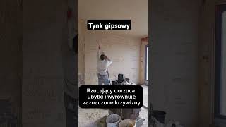 TYNKI GIPSOWE tynkimaszynowe tynki budowadomusamemu budowanie [upl. by Duck357]