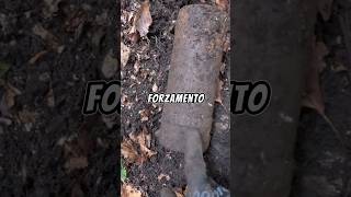 Bicchiere shrapnel 75mm austroungarico ww1 metaldetecting antiquariato ww2 relic scavo [upl. by Atiuqihs976]