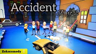 Zekscomedy  Mhlonishwa Accident  Part 2   Ep 71 [upl. by Leahcam959]