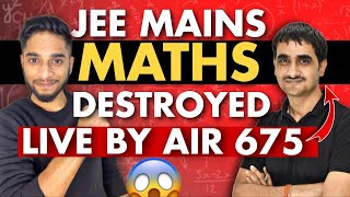 JEE Mains 2024 Live Maths mock test solving [upl. by Terrilyn]