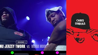 Murda Mook vs Nu Jerzey Twork  RECAP [upl. by Dulcle]