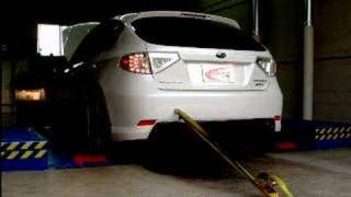 Subaru WRX catback Lachute Performance [upl. by Inami790]