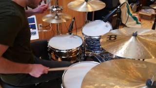 King Of My Heart  John McMillan and Sarah McMillan  Drum Cover [upl. by Kcor]