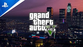 Grand Theft Auto V and Grand Theft Auto Online  PlayStation Showcase 2021 Trailer  PS5 [upl. by Isabelle]