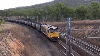 12000 tonnes with distributed power  Australian Railways [upl. by Ateuqahs]