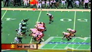 1996 Sun Bowl Highlights Stanford 38 Michigan State 0 [upl. by Ardnot]