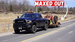 RAM 2500 Power Wagon MAX TOWING Test 64 Hemi  We Messed up [upl. by Suiramaj339]