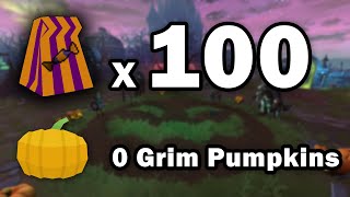 Loot from 100 Clan Confection Goodie Bags  Harvest Hollow  Halloween 2024  Runescape [upl. by Genny]