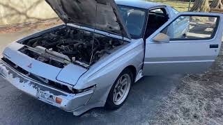 1987 Mitsubishi Starion ESIR walk around [upl. by Arturo]