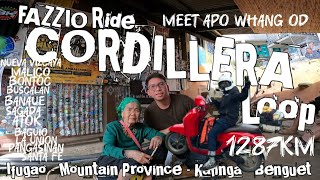 FAZZIO RIDE CORDILLERA LOOP  BUSCALAN TATTOO VILLAGE MEET APO WHANG OD [upl. by Lraep]