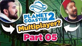 Building an indoor Coaster in Planet Coaster 2 Multiplayer Part 05 [upl. by Pack]