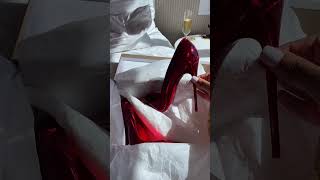 CHRISTIAN LOUBOUTIN unboxing [upl. by Arahsit236]