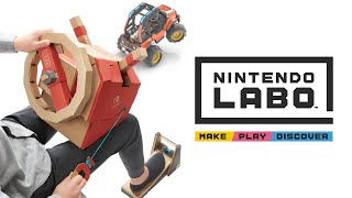 Gas Station Music  Nintendo Labo Vehicle Kit [upl. by Steve]