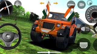 Dollar Song Modified Mahindra Thar 😈  Indian CarsSimulator 3D  Android Gameplay  part 331 [upl. by Bautista975]