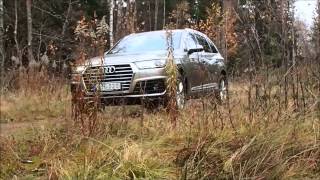 Offroad with the new 2016 Audi Q7 quattro power [upl. by Fredette]