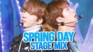 BTS 방탄소년단  봄날 SPRING DAY 교차편집  STAGE MIX 60FPS [upl. by Malet154]