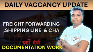 Daily Vaccancy Update Website  Import Export Trainer  Pravesh Forwarder [upl. by Nipahc522]