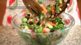 Fattoush Salad Healthy Salad recipe [upl. by Arrad]