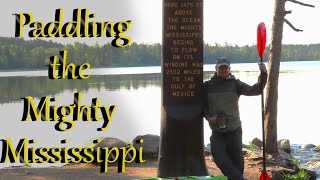 Kayaking the Mighty Mississippi River ep 1 Lake Itasca Launch day day 1 [upl. by Reis]