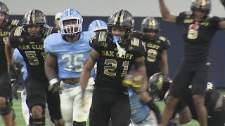 Texas high school football playoffs South Oak Cliff vs Frisco Emerson highlights [upl. by Nahtanaoj]