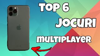 TOP 6 JOCURI MULTIPLAYER PE TELEFON [upl. by Shih]