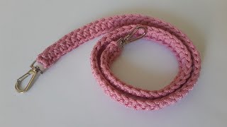 Ручка для сумки крючком Crochet bag handle [upl. by Aleicarg632]