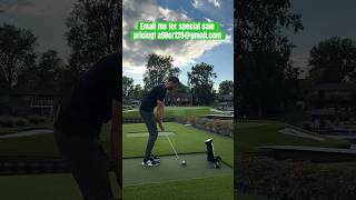 UNEEKOR EYE MINI  OUTDOOR SHORT GAME PRACTICE golf golfsimulator uneekor shorts [upl. by Egdamlat]