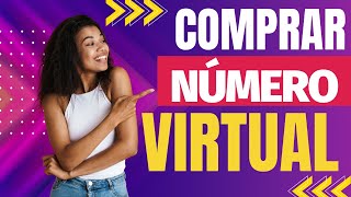 Como Comprar Número Virtual para RECEBER SMS  WhatsApp Instagram Facebook 100 Brasileiro [upl. by Esiralc]