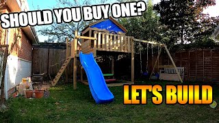 HOW TO BUILD Wickey Smart Coast  DIY REVIEWINSTRUCTIONS Self Building Kids Wooden Playhouse Resort [upl. by Nedyrb]