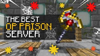 PLAYING ON THE BEST MINECRAFT PRISON SERVER [upl. by Llaccm428]