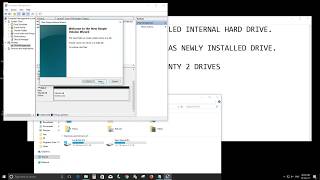 Configuring a newly added Internal Hard Drive to your system [upl. by Akeinahs]