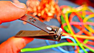 3 New Ways to strip Copper Wires quickly and easily You didnt know that [upl. by Alitta282]