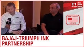 Bajaj Auto and Triumph ink partnership  ET NOW EXCLUSIVE [upl. by Hoffer]