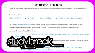 Didaktische Prinzipien  Didaktik [upl. by Jacquetta672]