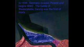 Battle of Westerplatte using google earth [upl. by Heindrick]